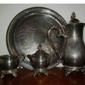 Sterling silver tea set. PLATED